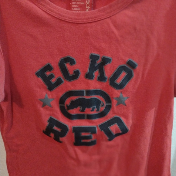Ecko red size M women's tshirt red - Picture 2 of 6